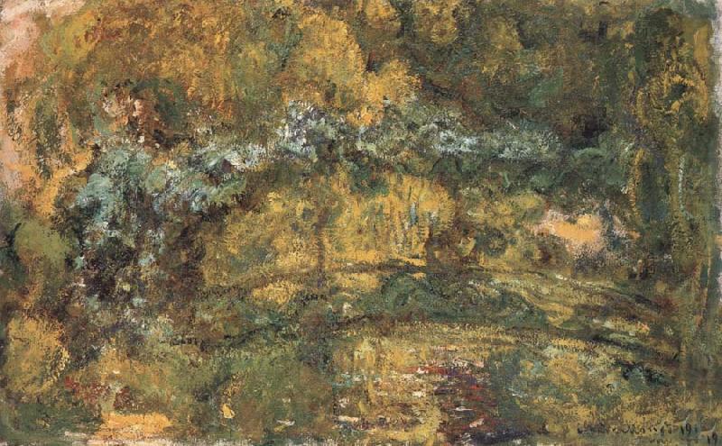 Claude Monet The Foothridge over the Water-Lily Pond china oil painting image